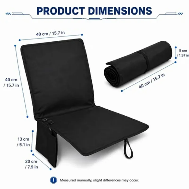 USB Electric Heated Seat Cushion with Power Bank Function Foldable Car Back Rest Warmer Portable Outdoor Travel Heating Pad