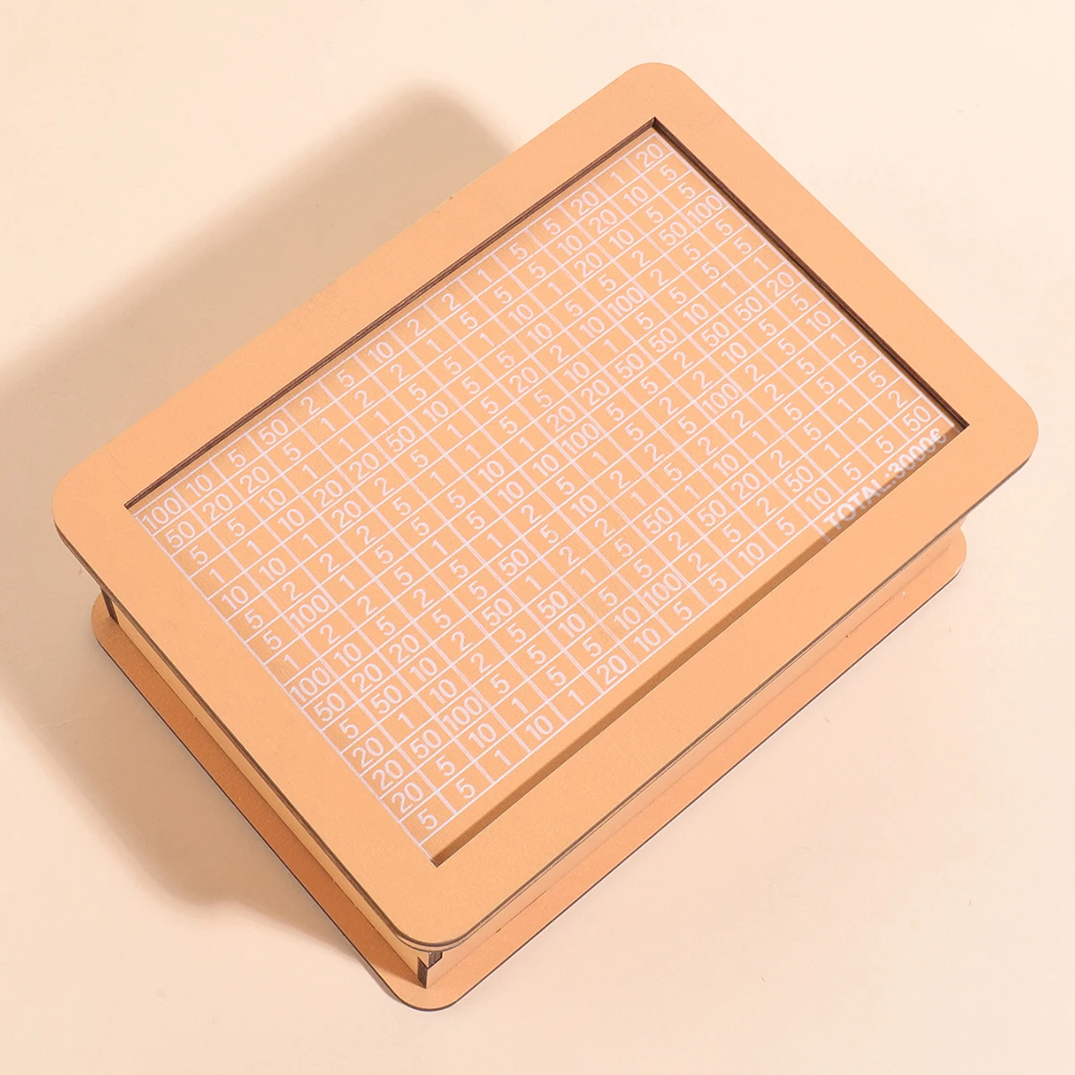 صندوق النقود الخشبي الرقمي الأوروبي القديم، هدف التوفير، صندوق توفير العملات المعدنية النقدية، زخرفة تزيين سطح المكتب، هدية إبداعية