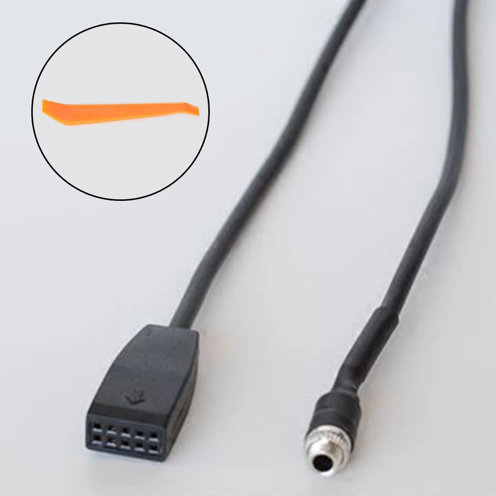 3.5mm Adapter Cable Car AUX In Input Radio Kit MP3 Radio Cable For BMW E39 E53 X5 E46 Car Interface Accessories