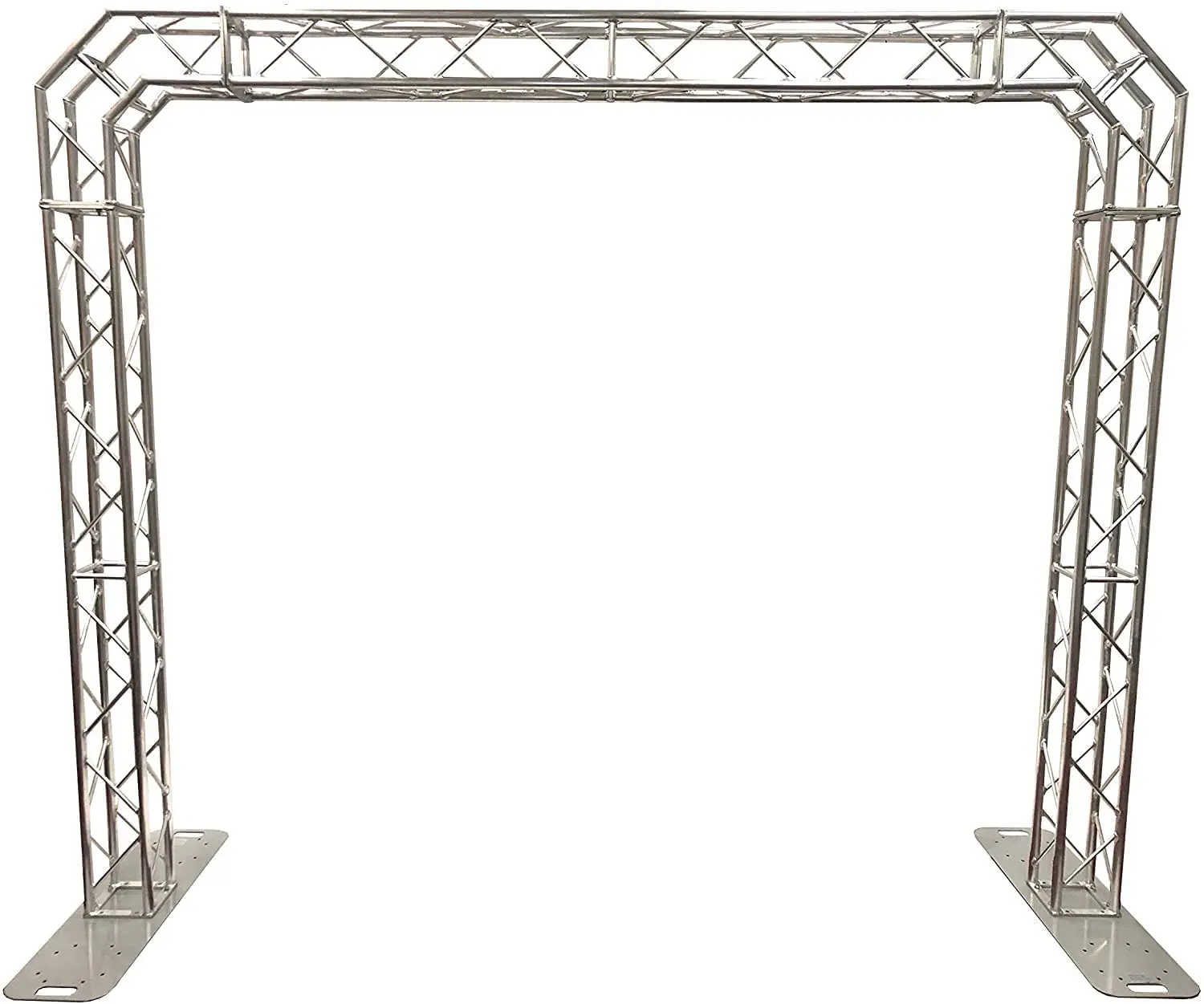 Aluminum Truss Arch Kit 9.7ft Wide 8.1ft High Portable DJ Lighting System Bolts