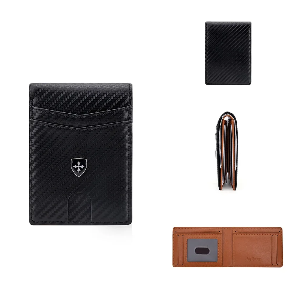 

New Men's Multi-Card Wallet Slim RFID Anti-Theft Magnetic Card Holder