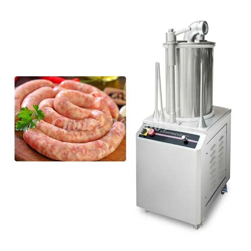 Commerical Stainless Steel Sausage Stuffer Making Machine for Meat Processing Automatic Sausage Machine