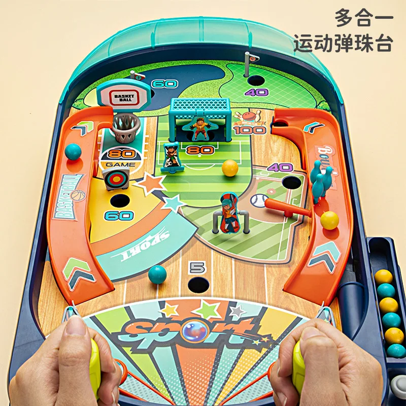 Jouets Puzzle pour enfants, formation à la réflexion du cerveau, Interaction Parent-enfant, catapulte de bureau intérieure, Machine de jeu de flipper, cadeaux pour enfants