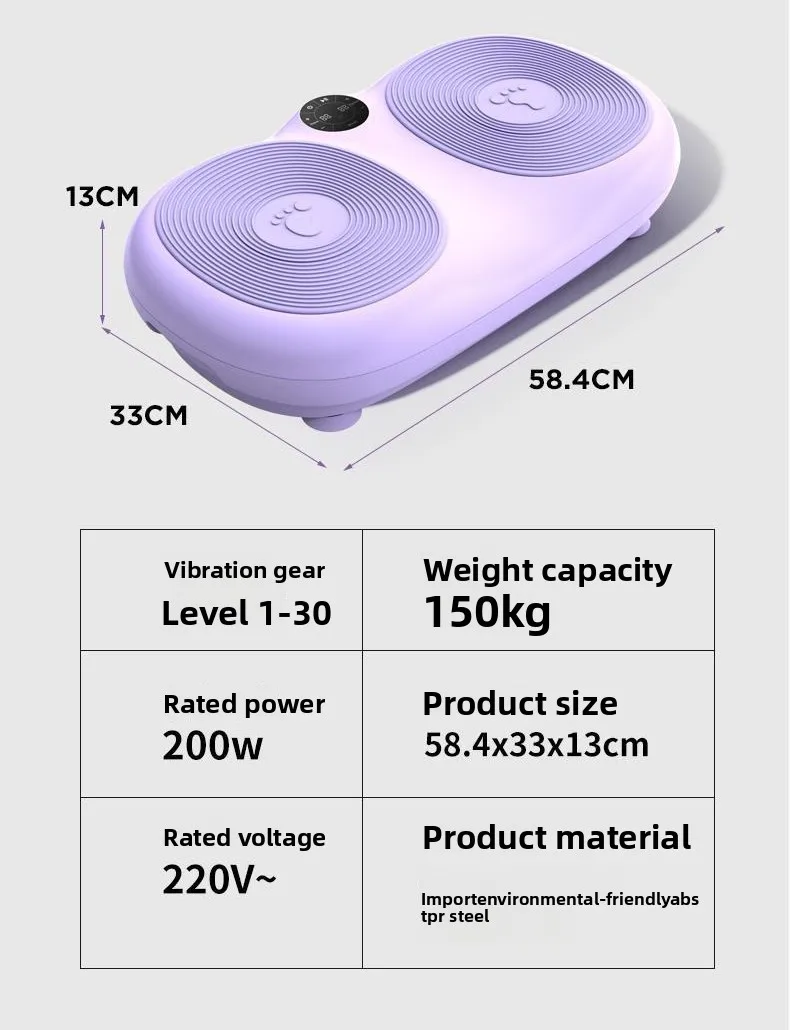 Ultra-thin mini reformer vibration fat rejection machine