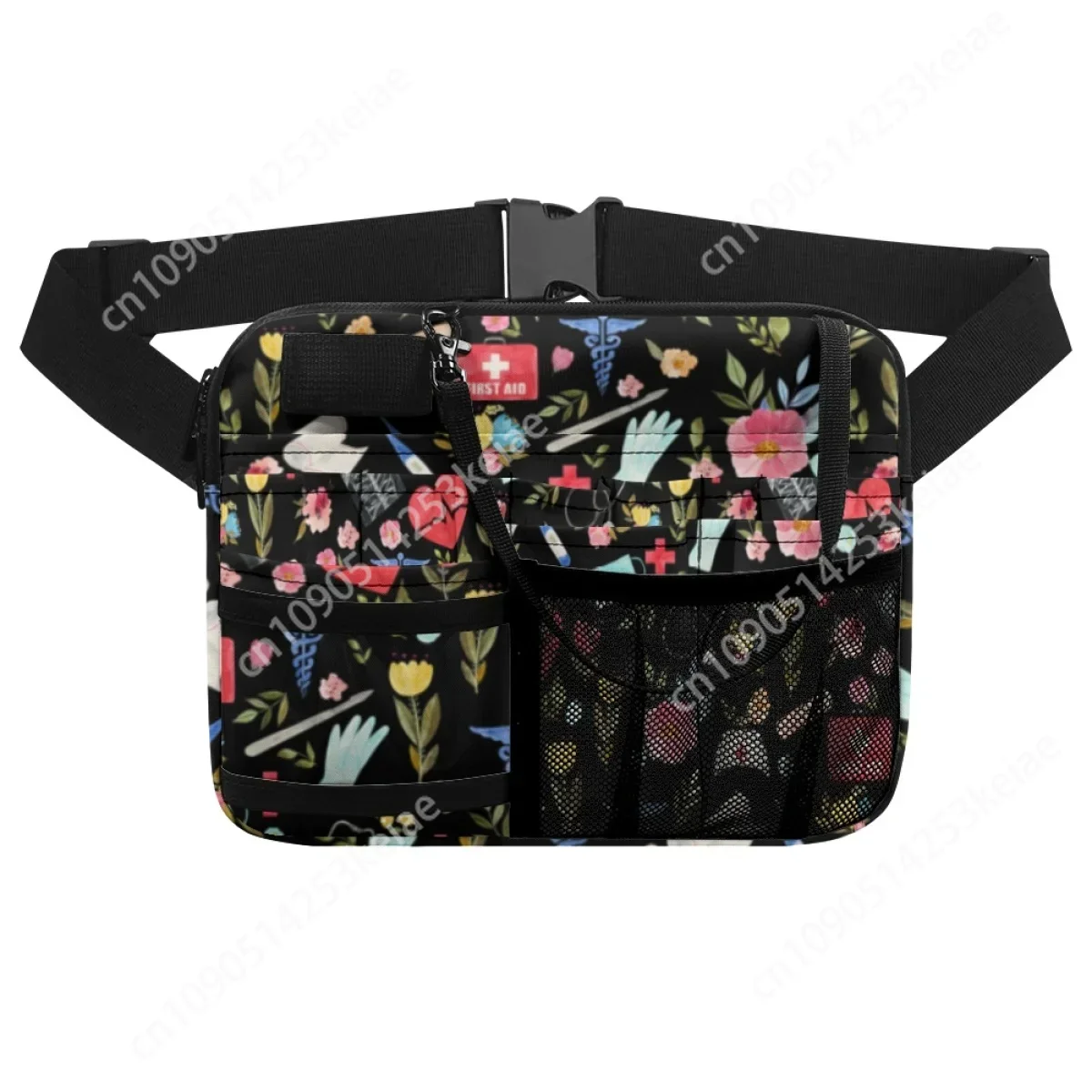 Love to Care Medical Design Waist Bags for Stethoscopes Bandage Scissor Medical Pack Multi Pocket Nursing Belt Bags Female 2023