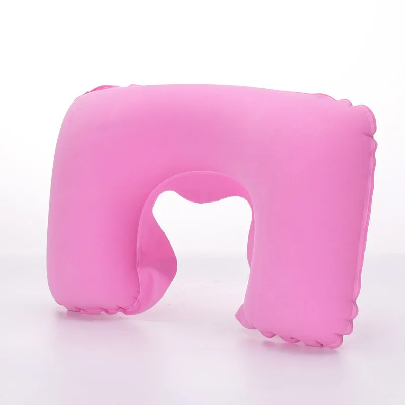 Functional Inflatable Neck Pillow Inflatable U Shaped Travel Pillow Car Head Neck Rest Air Cushion for Travel Neck Pillow