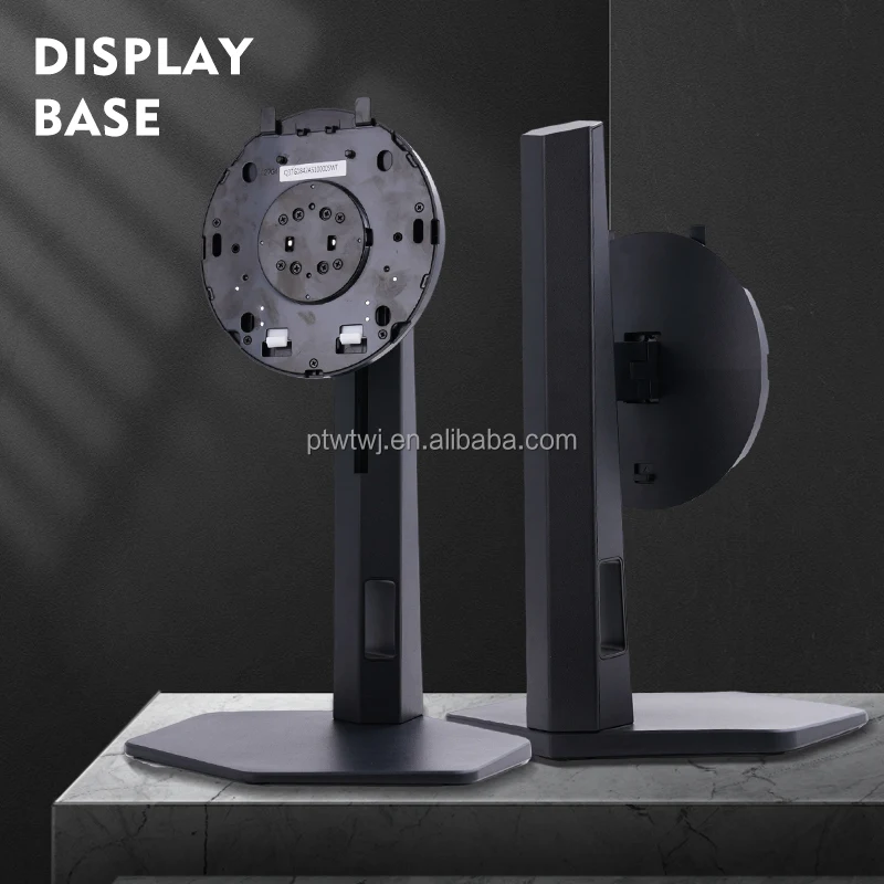 New Lift Swivel Pivot Display Base Max 90 Degree Front Back Tilt Function