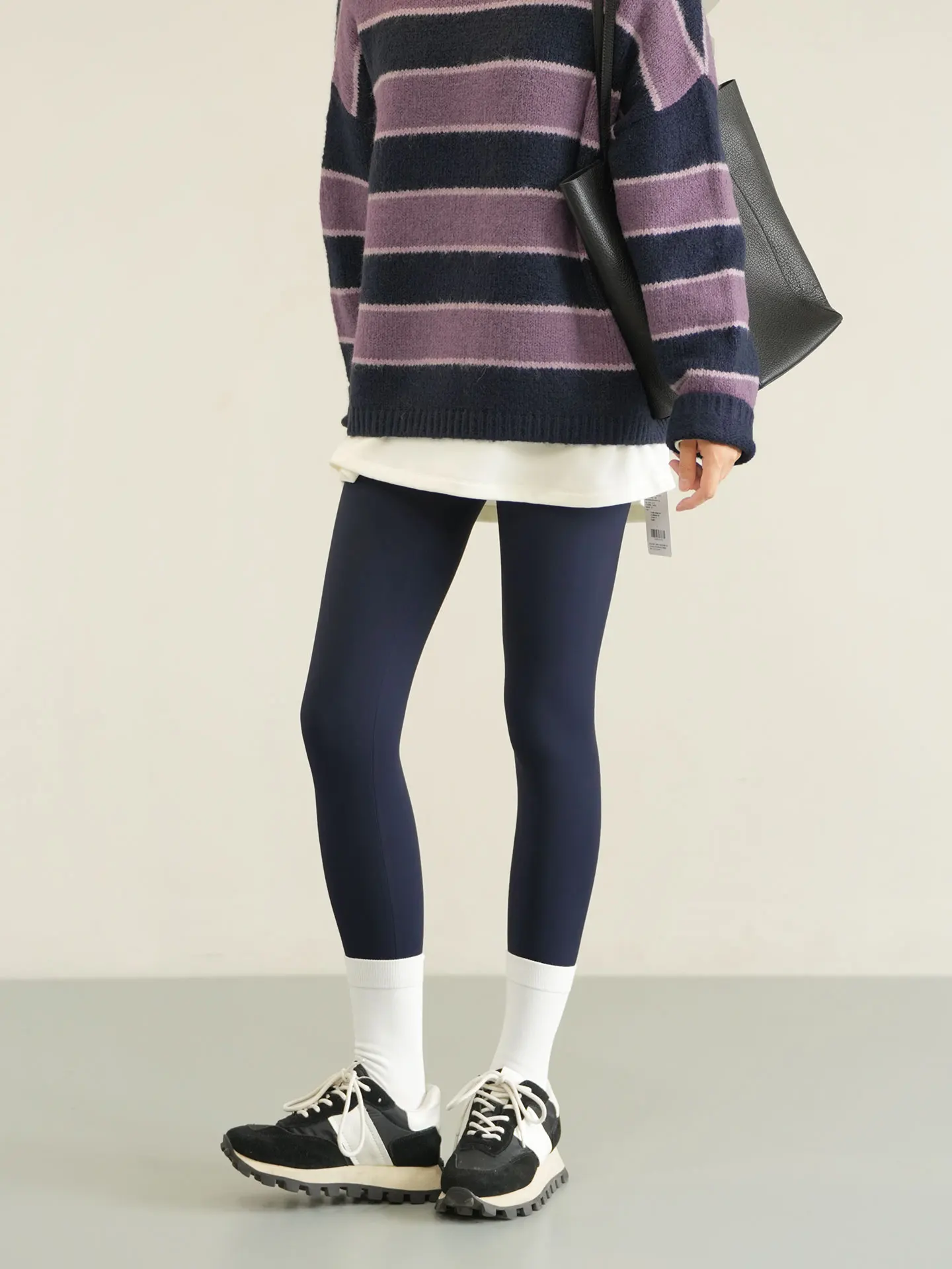 

Женские утепленные брюки с высокой талией, облегающие, эластичные, зимние, однотонные леггинсы