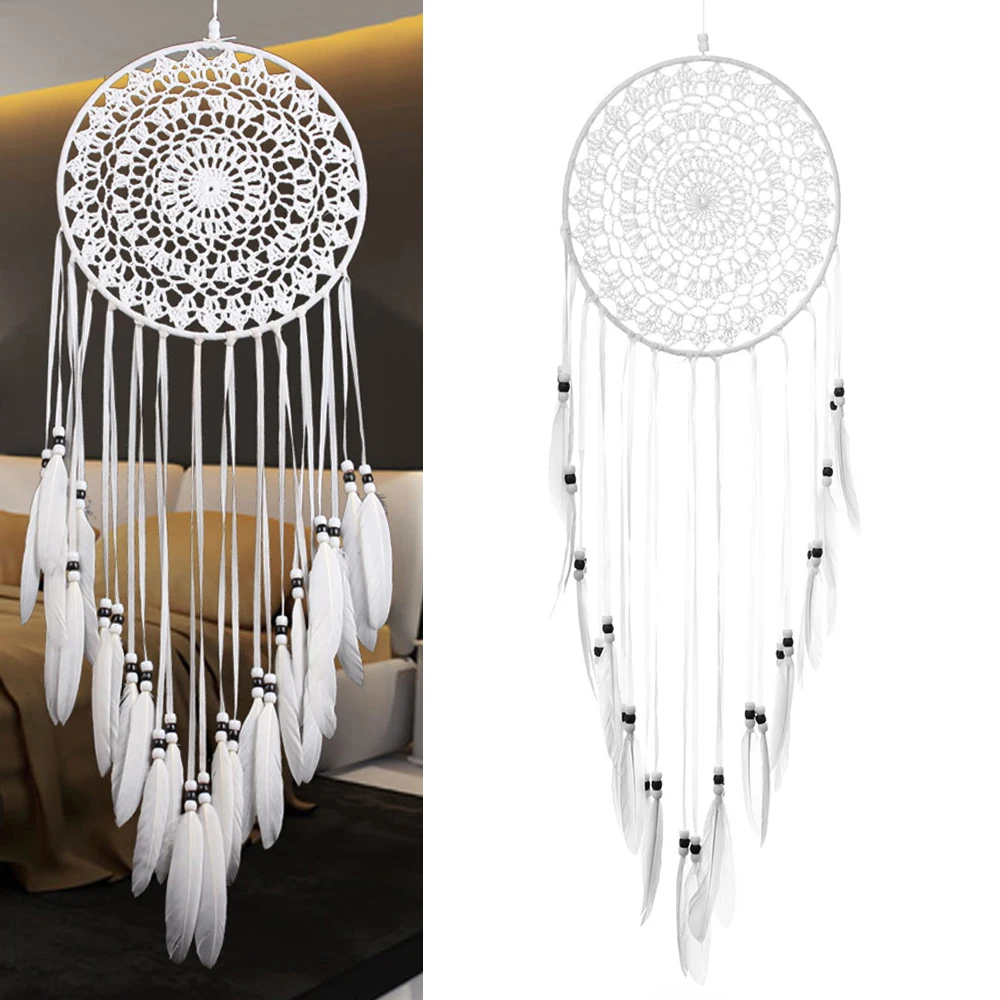 Dream Catcher Big Kids Room Decoration Girl Nordic Decoration Home Nordic Style Kids Decoration Wind Chimes Dreamcatcher White