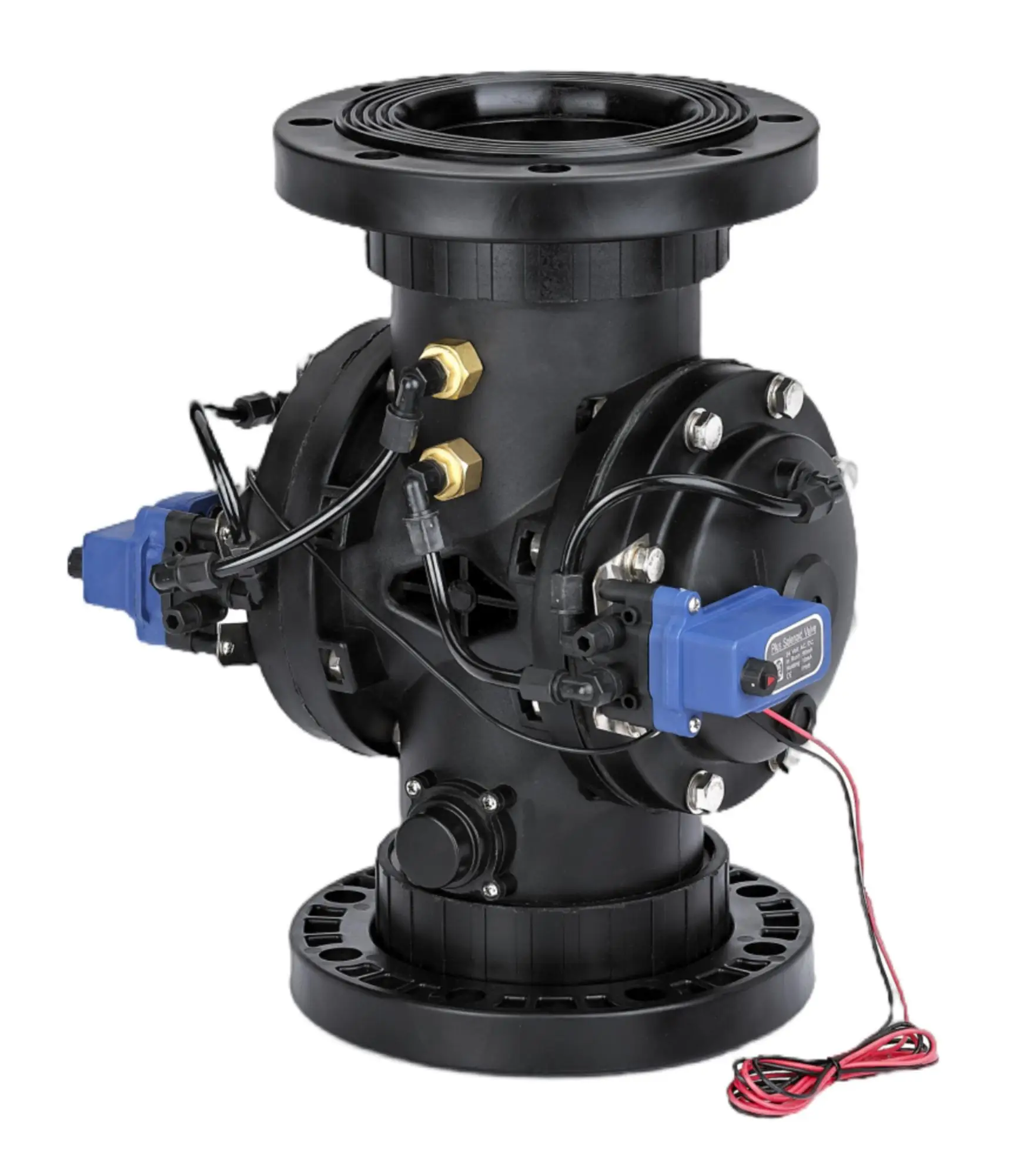 Sprinkler 6 Inch Irrigation Electric Solenoid Control Valve Hydraulic On/off 12VDC 24VAC Plastic Valve