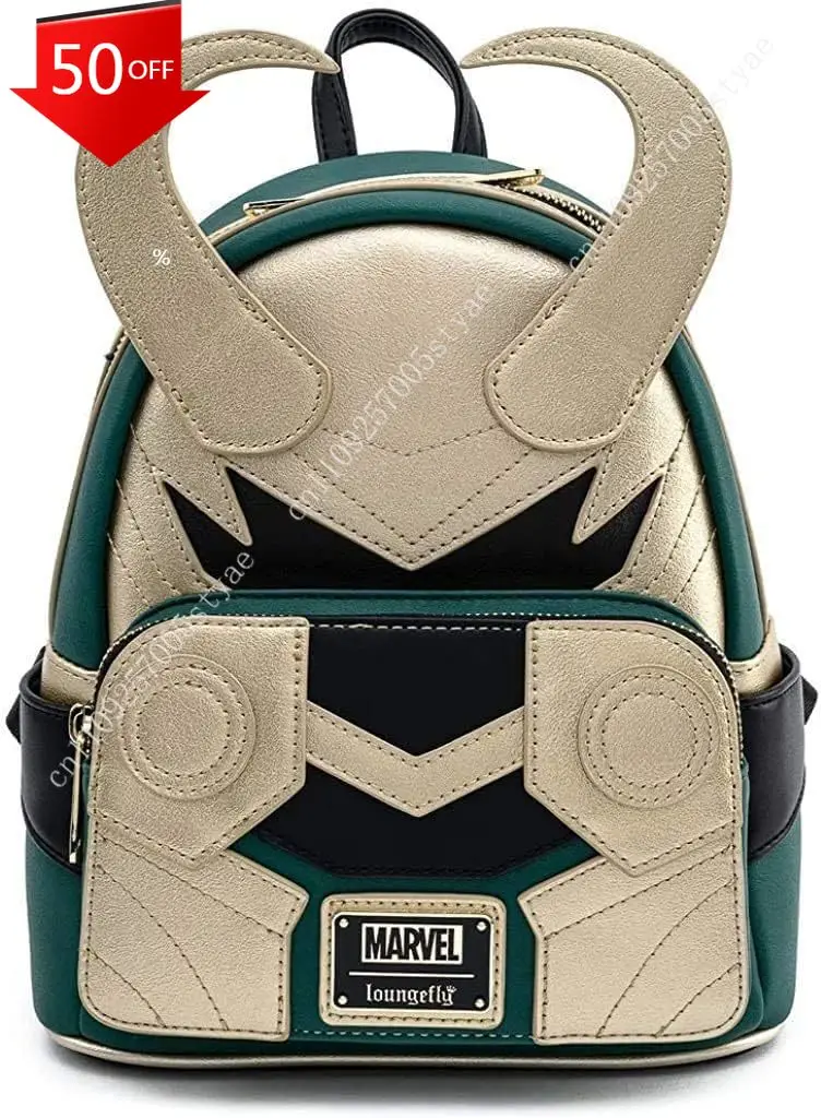 

Loungefly Marvel Loki Classic Cosplay Womens Double Strap Shoulder Bag Purse