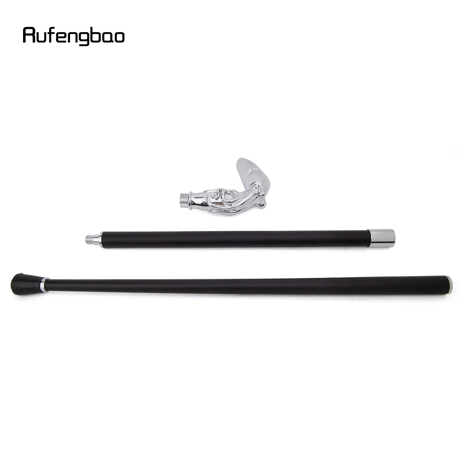 الأبيض الأخطبوط الأسماك الحبار عصا للمشي موضة ديكور عصا للمشي شهم أنيقة تأثيري قصب مقبض Crosier 93 سنتيمتر