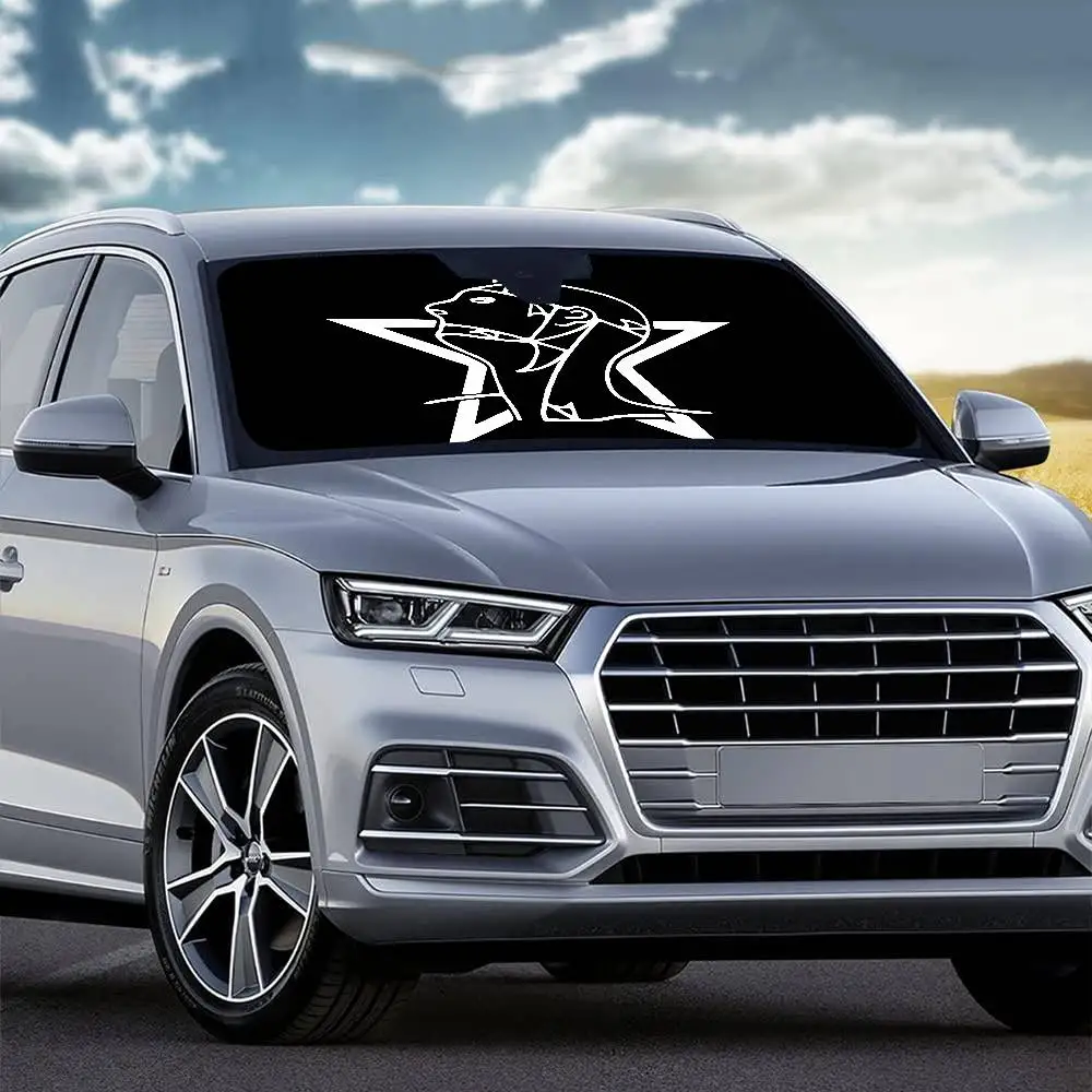 The Sisters Of Mercy Band Car Window Sun Shade Windshield Anti-UV Protection Front Rear Windshield Block Cover Visor