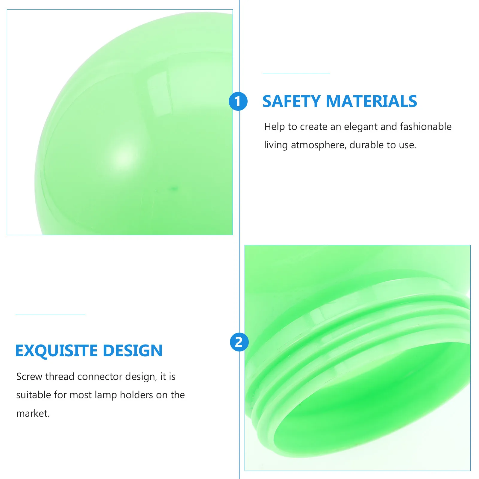 20cm Waterproof Outdoor Lamp Shade Globe Replacement for Street Light – Acrylic Protective Cover