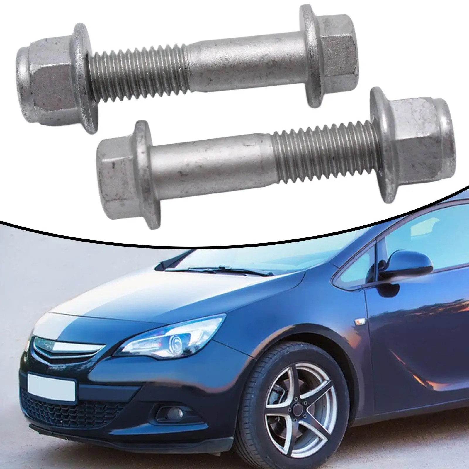 

2x Suspension Control Arm Bolts 90576768 Iron Directly Replace High Performance for Opel Corsa 2006-2014 Car Accessories