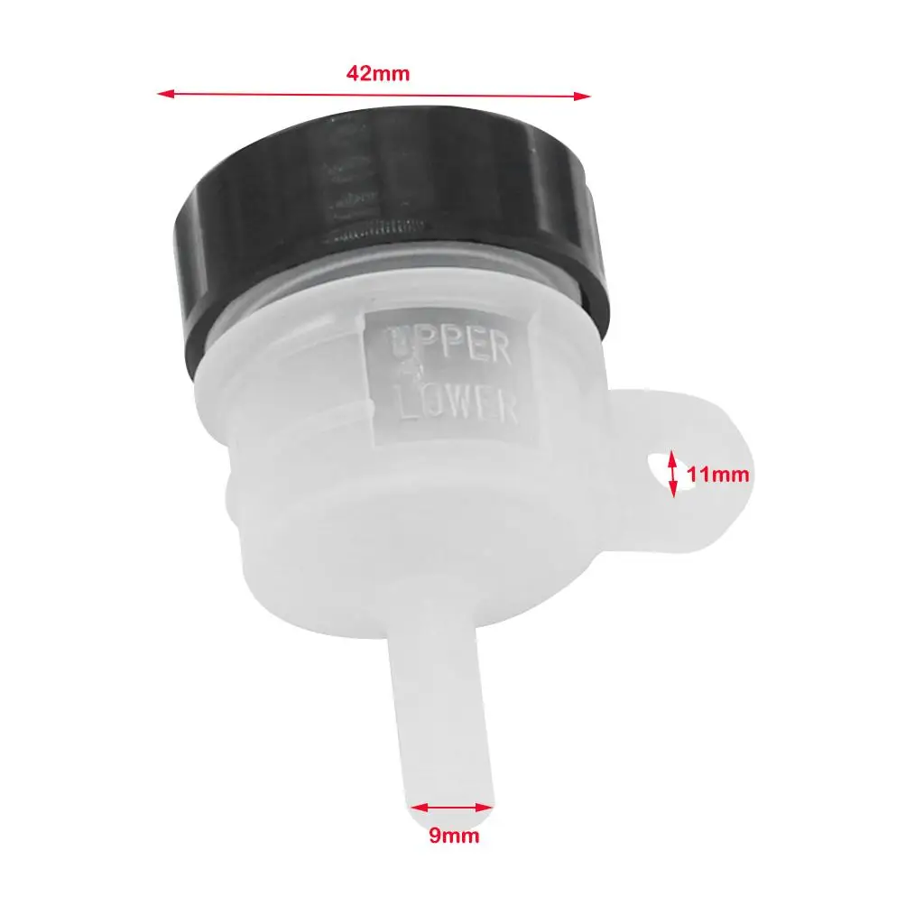 Rear Brake Fluid Bottle Reservoir Universal Oil Cup for Motorcycle Hydraulic Cylinder Repair view 2
