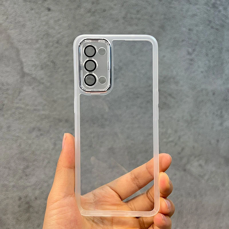 리얼미 7 5G 케이스, 리얼미7 5G 폰 케이스, 리얼미 7 5G 커버, 리얼미 V5 케이스, 투명 실리콘 카메라 보호 렌즈 커버