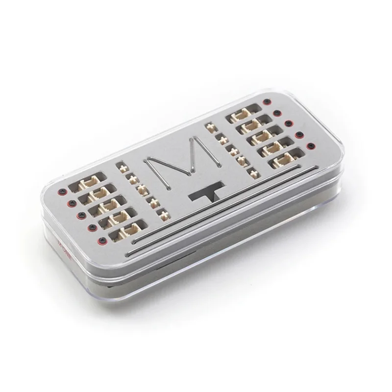 Stabilizer V2 PCB Screw In Stabilizer For 1.2Mm PCB For Custom Mechanical Keyboard Kit 2U 6.25U 7U 2X 6.25X 7X(B) Easy To Use