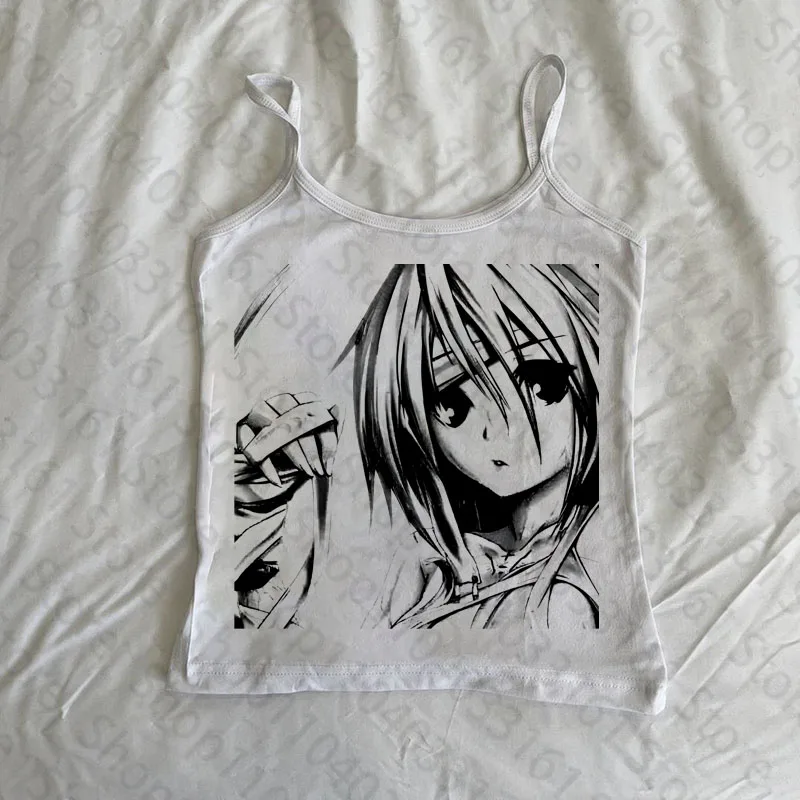 

Женский топ в стиле панк с эстетическим буквенным принтом в стиле гранж, готический топ на бретельках, укороченный топ, винтажный корсет, майка, детская футболка, эмо-девушки 2000-х годов, одежда Y2k