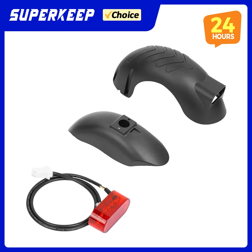 Vorderer und Hinterer Kotflügel mit Bremslicht für Speedway, Rockway und Dual Crossover Roller Zubehör Schutzblech Langlebige Ersatzteile