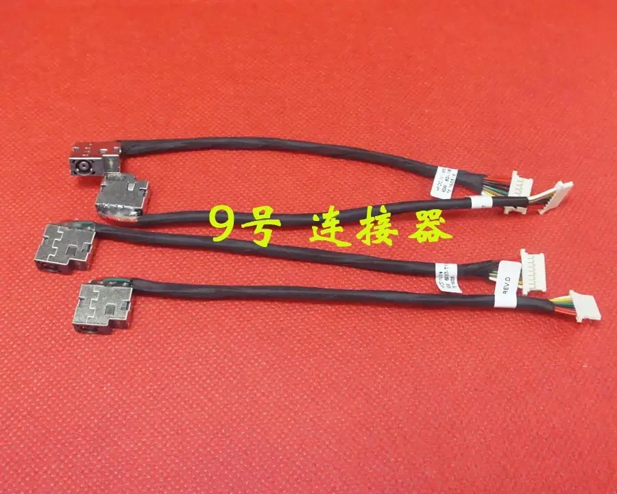 Conector de alimentación de CC con cable para HP Probook 430, 440, 450, 804187-Y17, Cable flexible de DC-IN para ordenador portátil