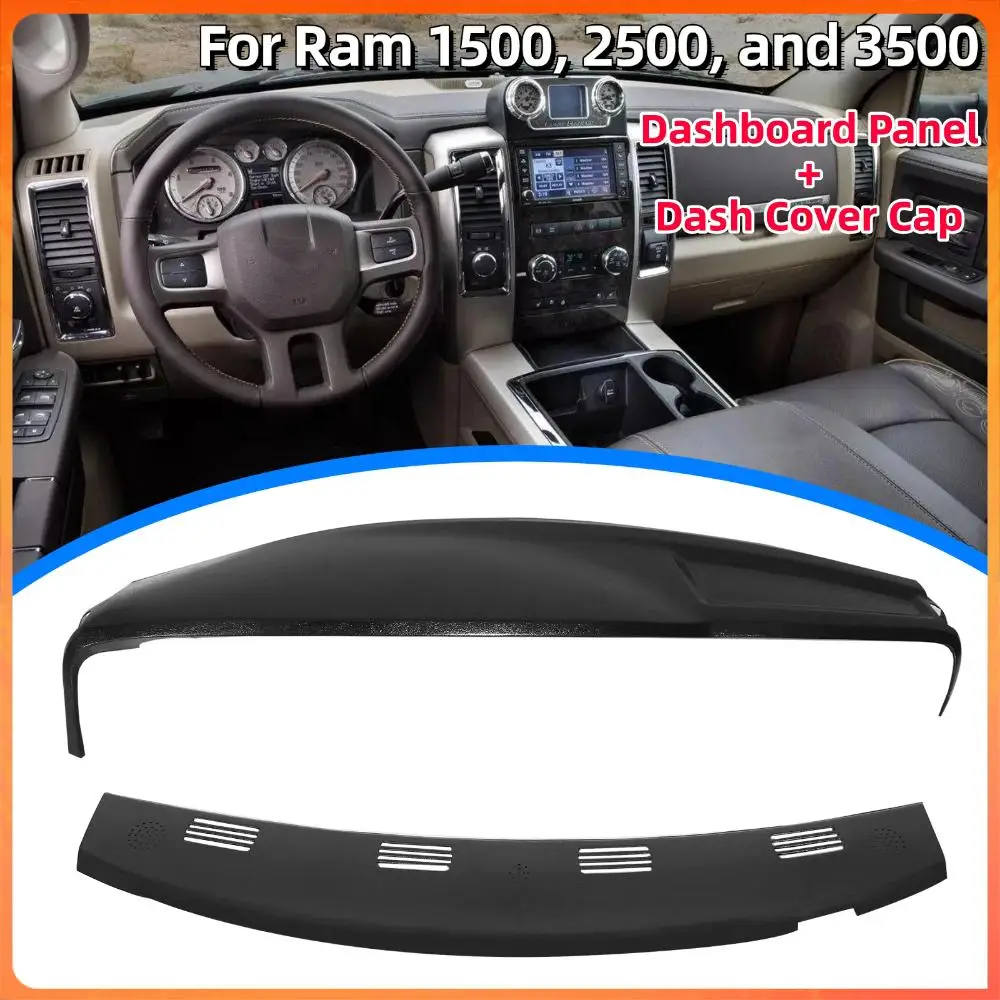 Dashboard Cover Panel For RAM 1500 2500 3500 2002-2005 Center Console Dash Instrument Panel Vehicle Car Dashboard Protector