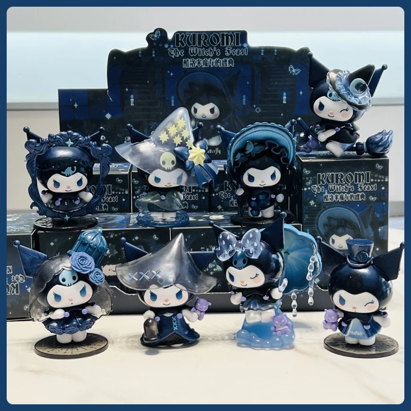 

NewSanrioBlackBeautyWitchDay werewolf kill series blind box set fashion play hand action doll tabletop decoration gift for girls