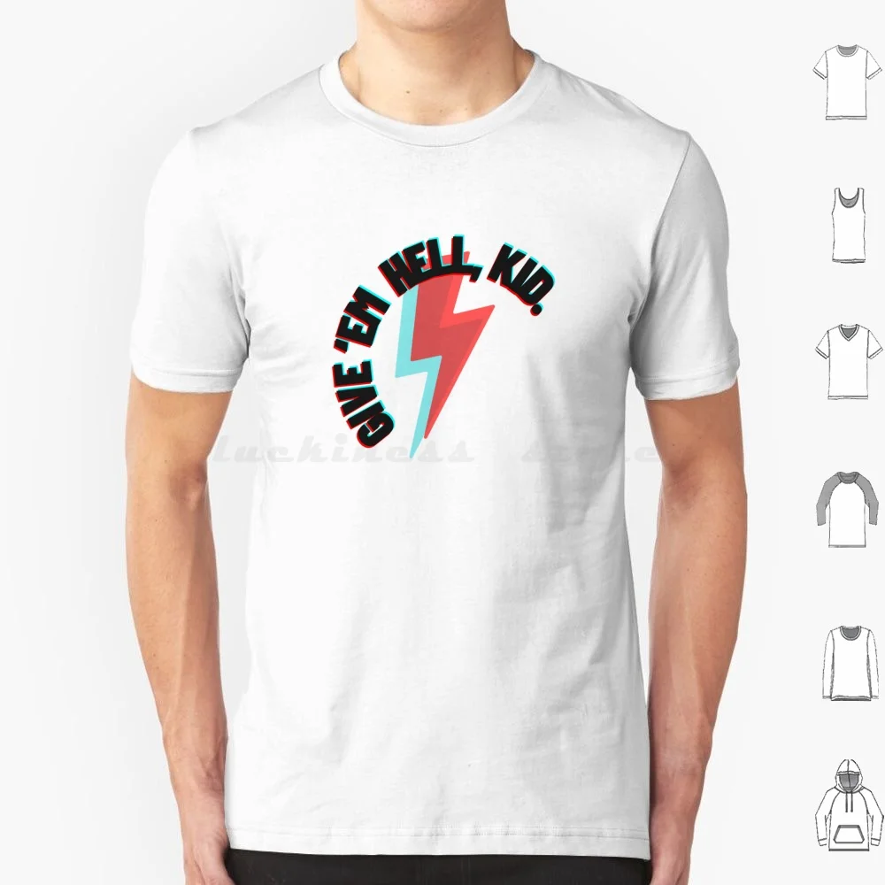 Give 'em Hell, camiseta para niños, Camiseta de algodón para hombres y mujeres, estampado artesanal Mcr Gerard Way Mikey Way Ray Toro Frank Iero Three Cheers Three Cheers