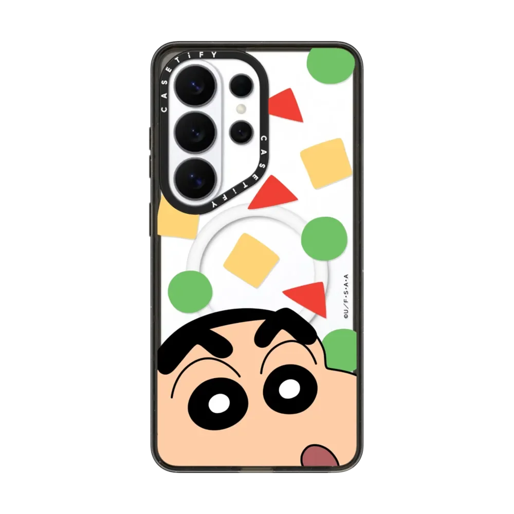 CASETiFY Crayon Shin-chan Cartoon Series Magnetic Drop-proof Case for Samsung Galaxy S23 S24 S25 S26+ Ultra Plus Protect Cover view 3