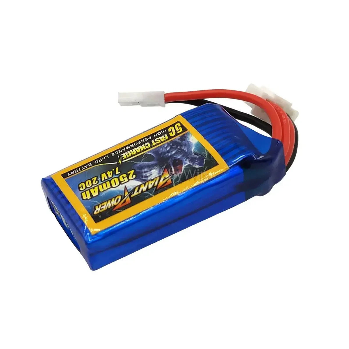 7.4V 2S 250mAh 20C batteria LiPO mx2.0-2P spina adatta per Micro SCT Rally 1/24 RC Short Course Truck