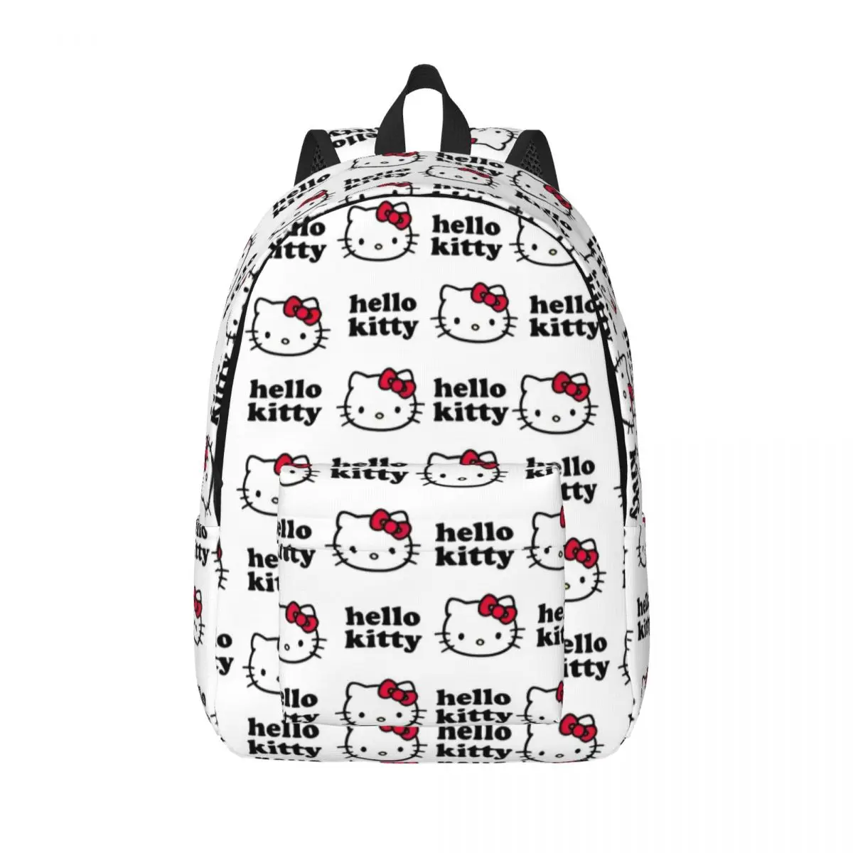 

Hello Kitty Pattern Cute Cartoon Cool Backpack Outdoor High School Business Sanrio Daypack for Men Women Laptop Shoulder Bag