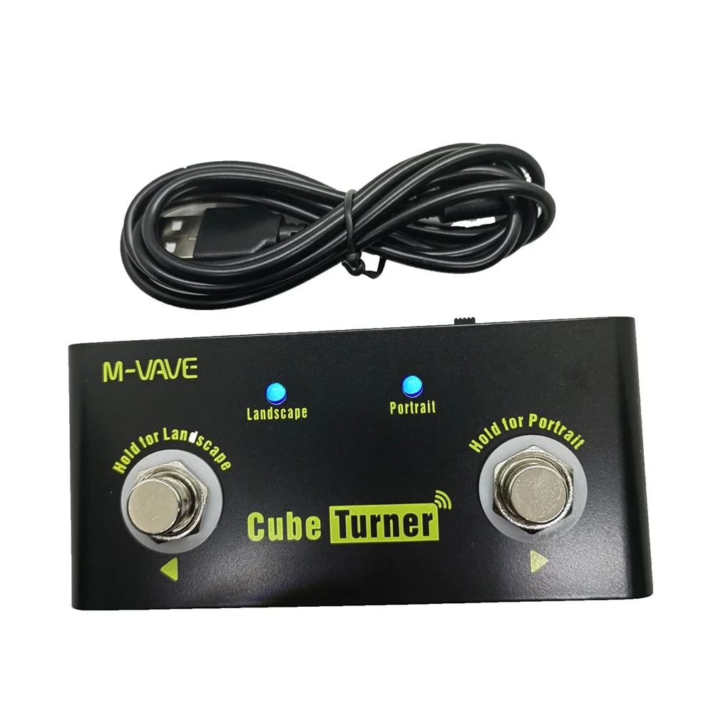 

Cube turner LOOP Cube Turner Wireless Page Turner Pedal Built-in Battery Music Effects Processors Looper for iPad iPhone