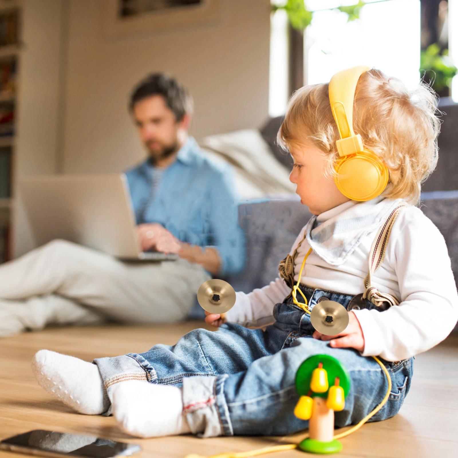 10 قطعة الصنج لأصابع البطن آلة موسيقية النحاس الرقص Tingsha