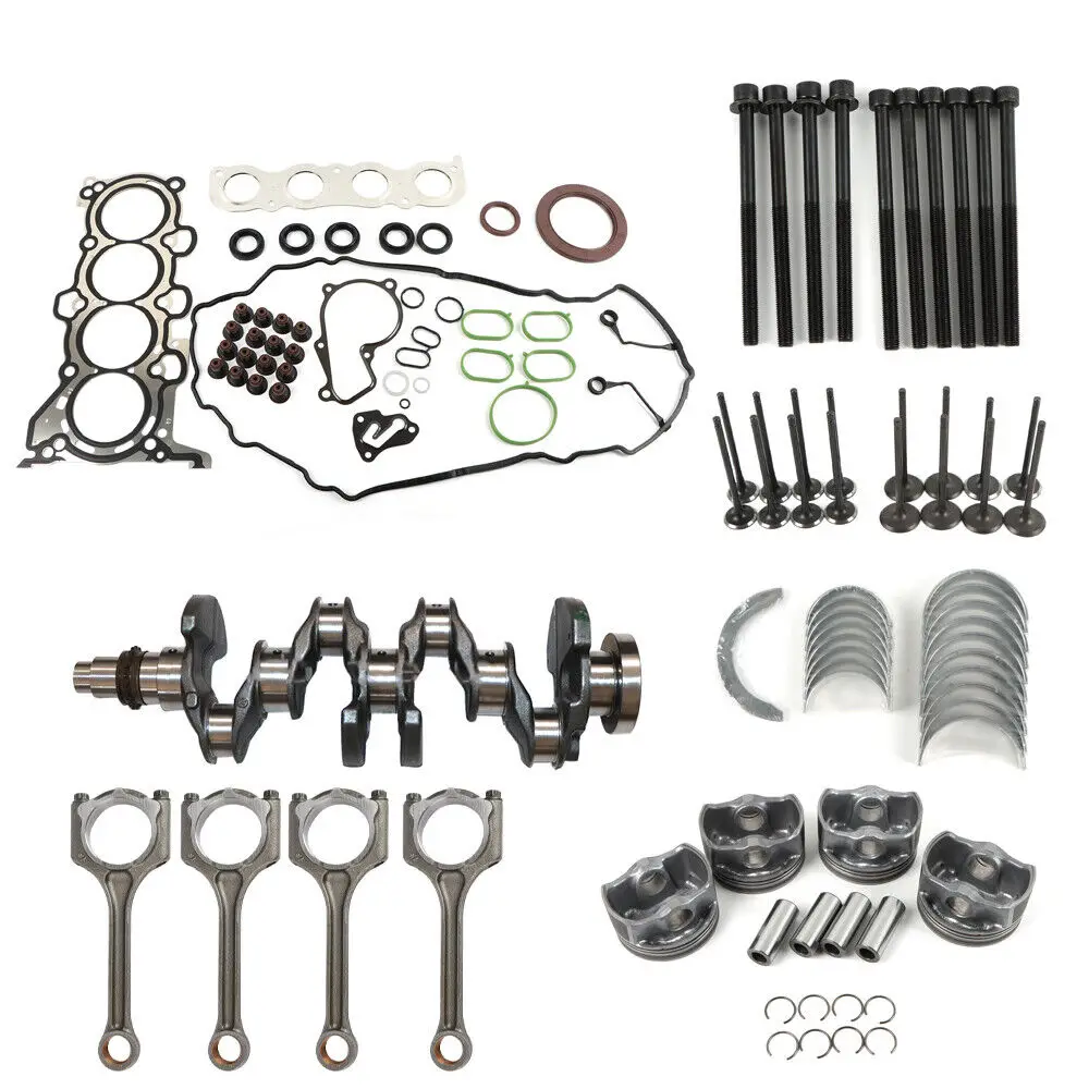 G4NB 1.8L Engine Overhaul Rebuild Kit Crankshaft Rods Piston Set  For 2014-2016 Hyundai Kia Forte 622V62EH00