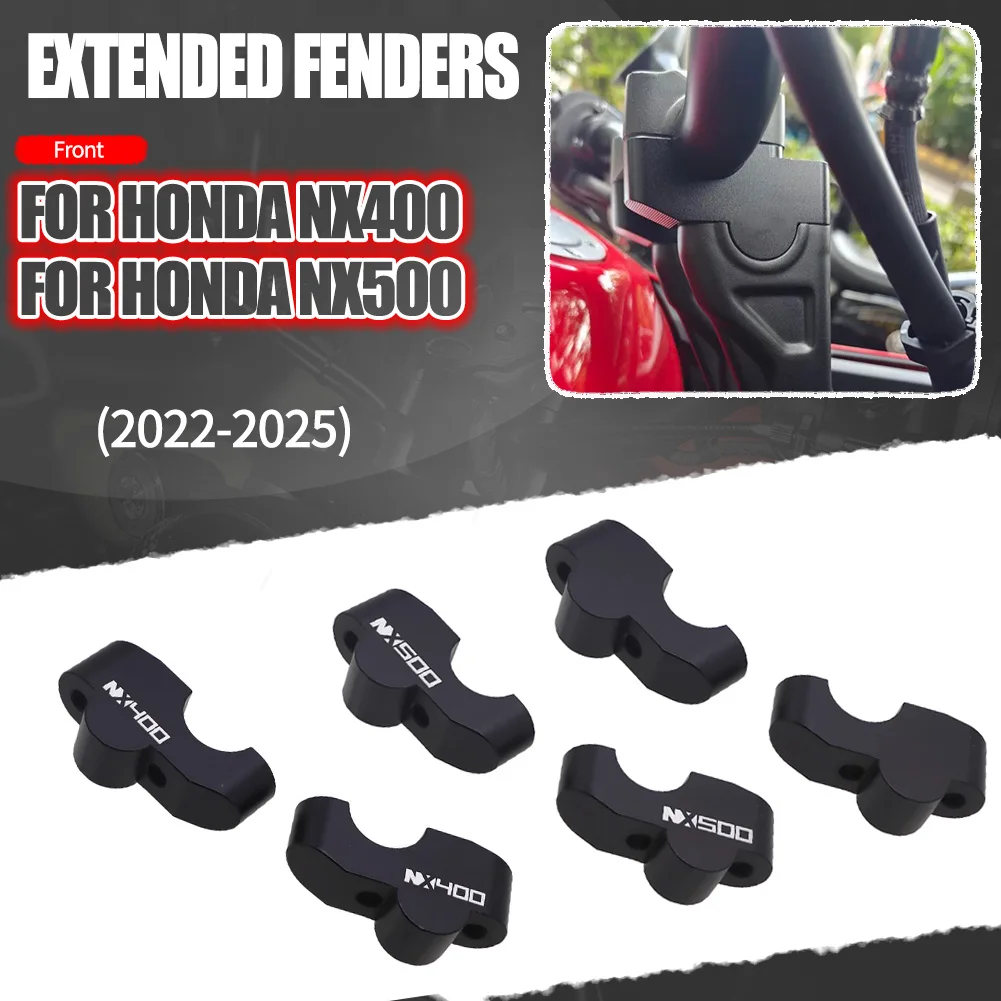 

Motorcycle Accessories For Honda NX400 NX500 2023 2024 2025 NX 400 500 Handlebar Riser Drag Handle Bar Clamp Extend Adapter
