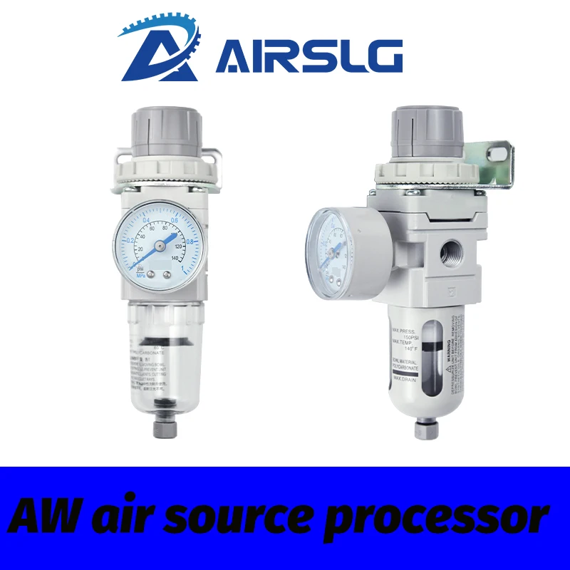 

SMC type AR20-02-A AW20-02G-A AW20-02CG-A AW20-02G-A Pneumatic pressure regulator oil-water separator compressor air filter.