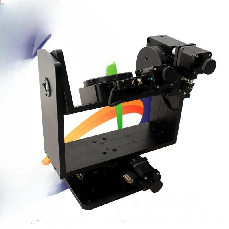 Table rotative tridimensionnelle électrique de précision NT302WRA100M, table rotative, table d'angle de table à pas