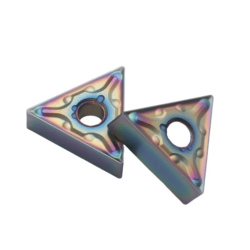 10 قطعة/صندوق TNMG160404/08 اللون المغلفة التصنيع باستخدام الحاسب الآلي إدراج خاص للفولاذ المقاوم للصدأ/الفولاذ المقسى/الصلب #3