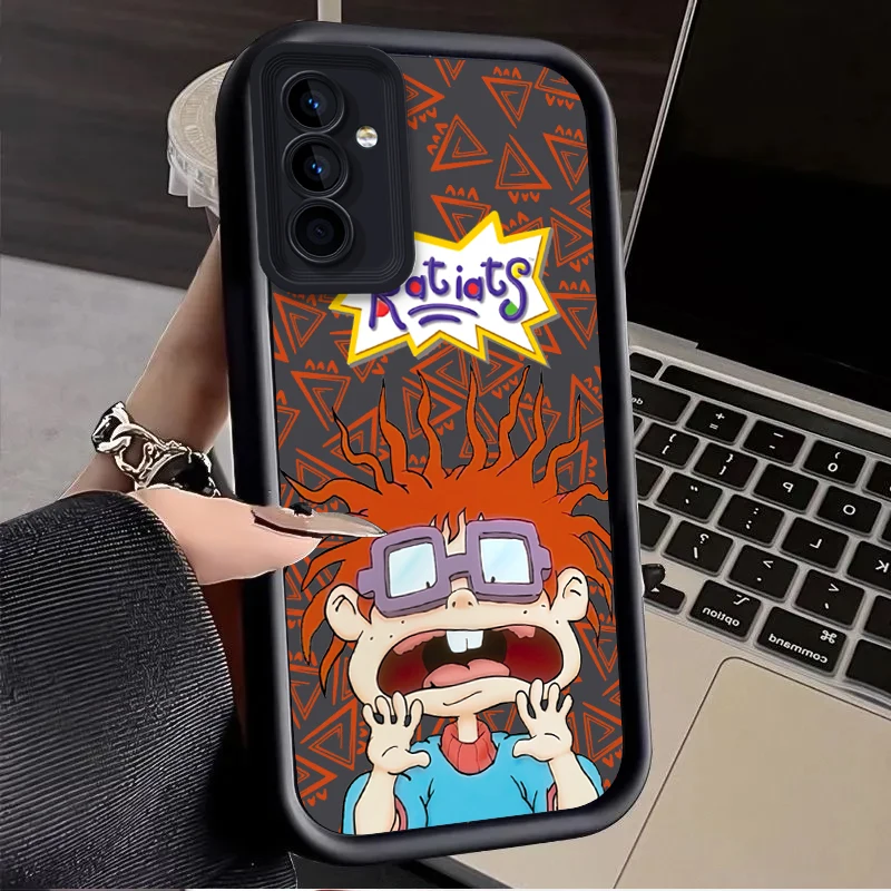 R-Rugrats Case for Samsung Galaxy A73 A72 A71 A31 A30 A24 A23 A22 A21S A20S A20 A16 A15 A14 A13 A12 4G A06 M55 M54 5G Back Cover