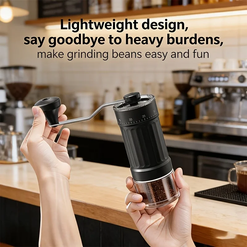 Moedor de Café Manual, Inclui  - Glass Container Set avaliação e preço