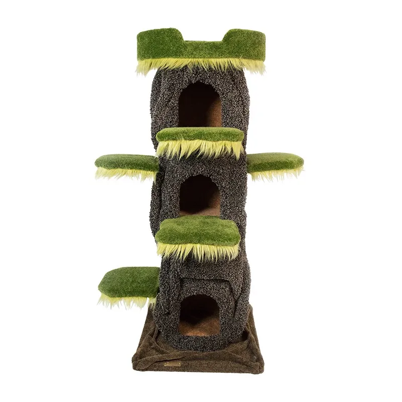 Cat Climbing Frame Creative Cat House Nest Toys Scratching Pole Cat Toy