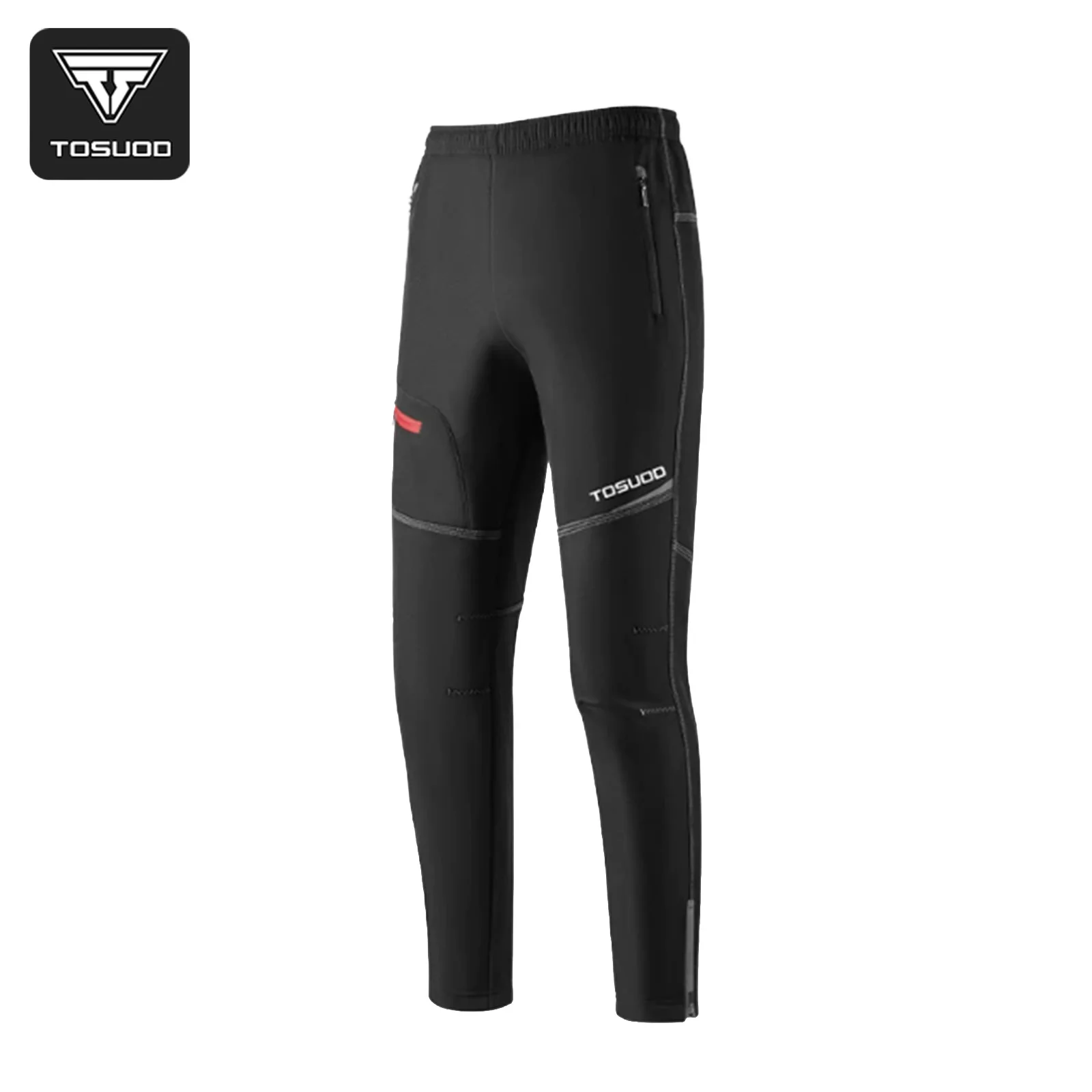 

Зимние теплые велосипедные брюки TOSUOD, термостойкие ветрозащитные спортивные брюки для активного отдыха, дышащие флисовые брюки для MTB, шоссейного велоспорта, велоспорта и пешего туризма
