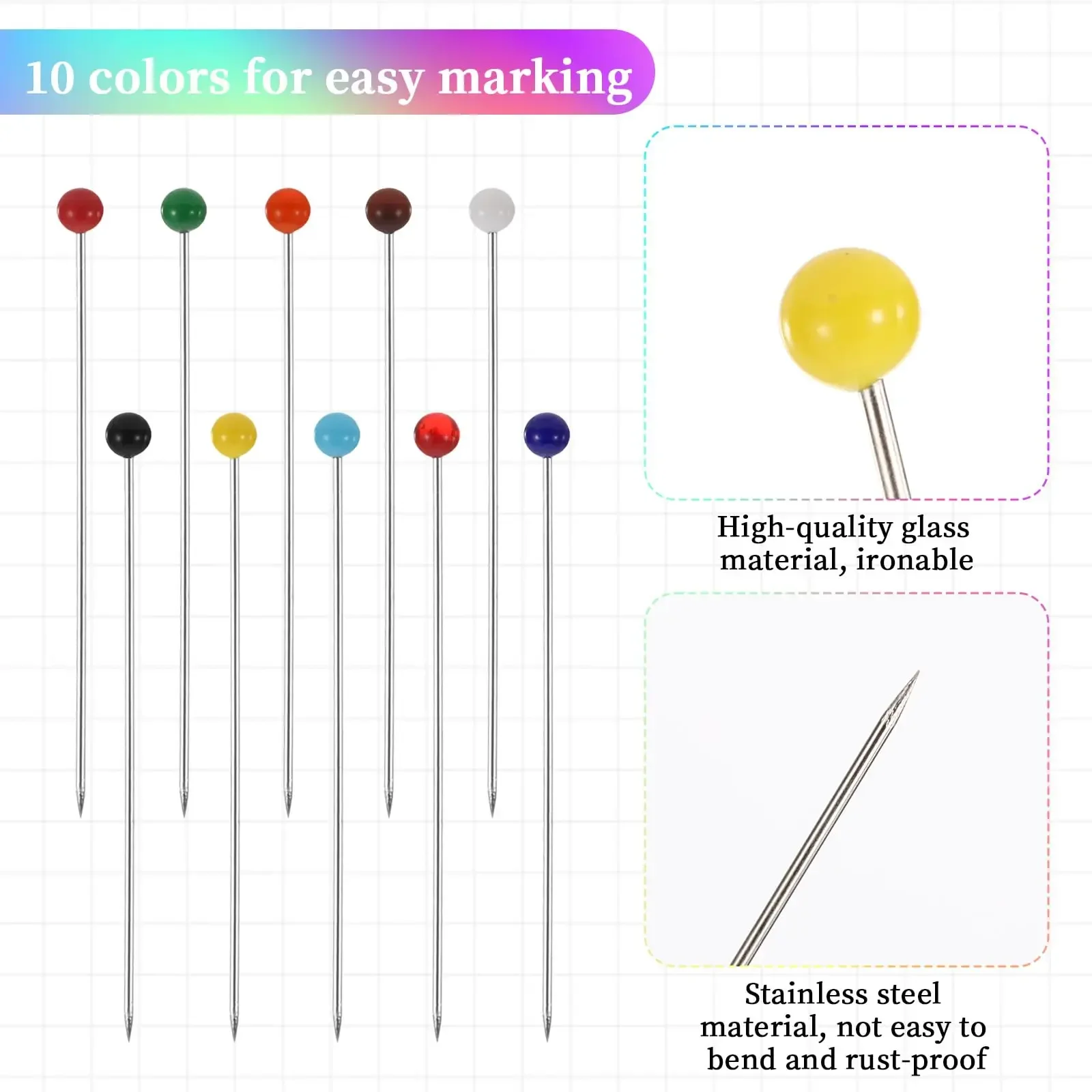 Thumbnail 3 - #35 Cheapest Straight Pins Deals You Can Get