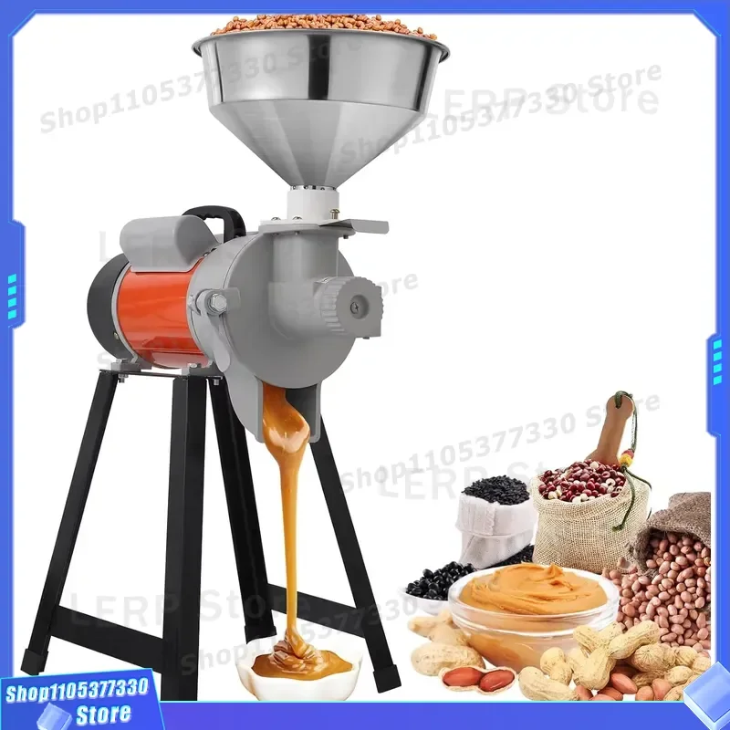 Commercial Automatic Soybean Milk Maker Machine for Peanut Sesame Butter Processing Home Use Electric Grinder Device Electric