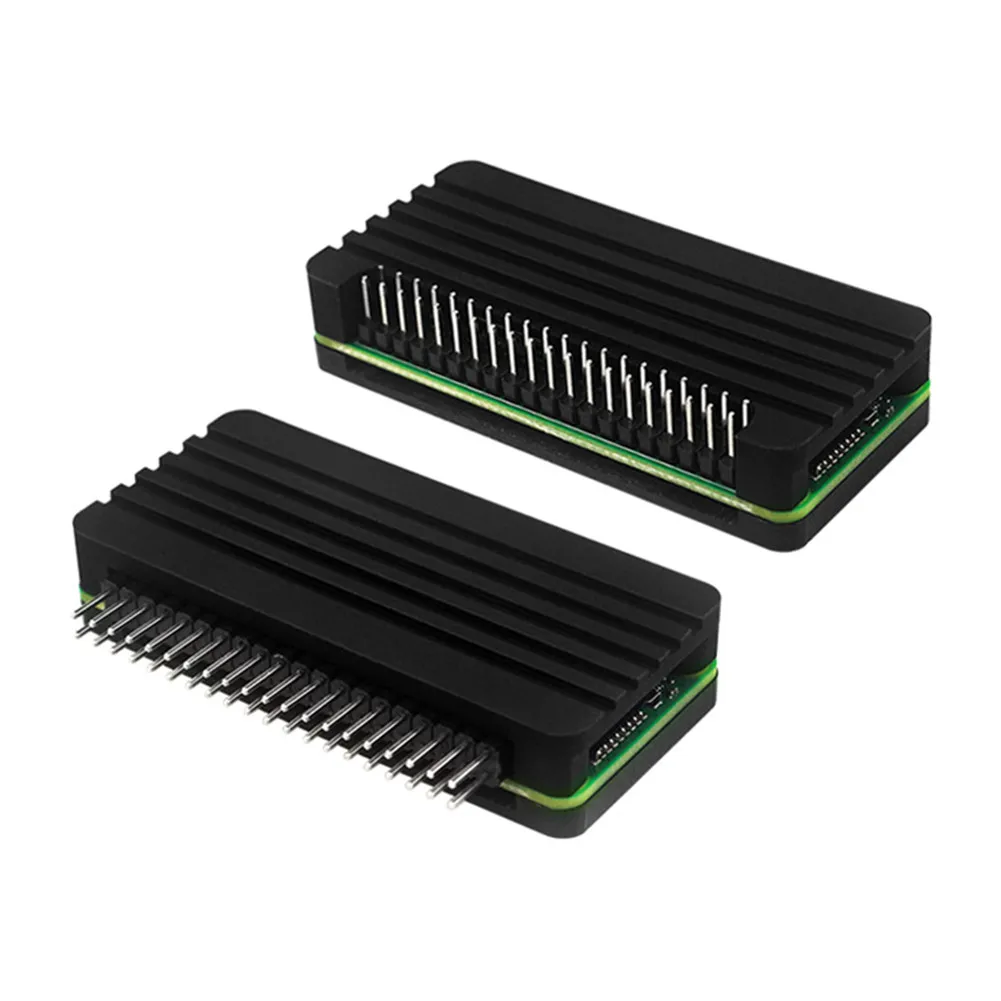อะลูมินัมอัลลอยฝาครอบ Enclosure 40Pins เข็มสำหรับ Raspberry Pi Zero 2 W