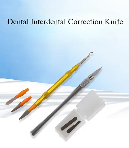 Relleno Dental de doble punta, bolígrafos para dar forma a los dientes con cabezales reemplazables, Lima Dental portátil para huesos, clínica de dentistas