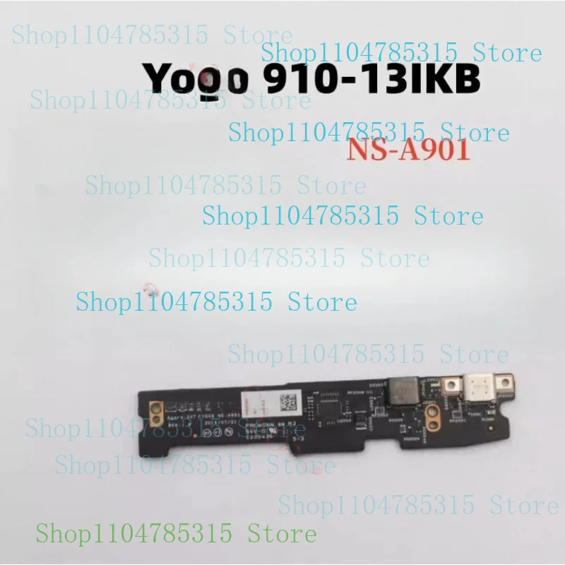 

95%new FOR Lenovo Yoga 910-13IKB 910-13 Yoga 5 Pro USB Type-C Board CYG50 NS-A901