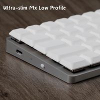 116 Ultra-slim Mx Low Profile Blank PBT Keycaps For Mx 61 64 68 75 84 87 96 108 Layout Mechanical Keyboard