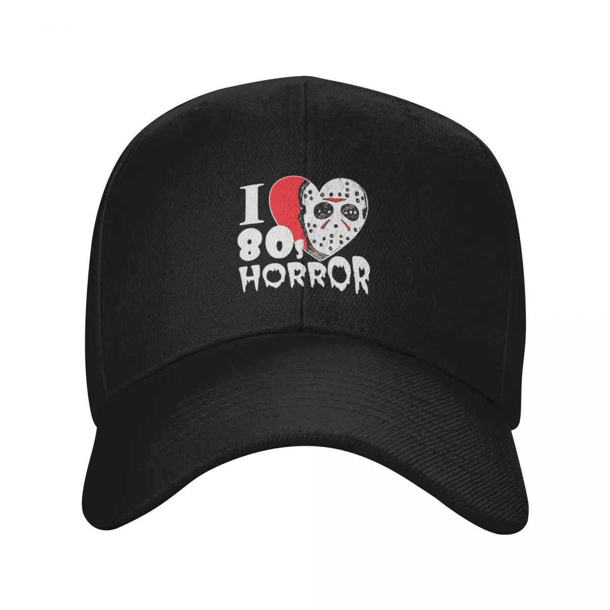 

Бейсбольная кепка I Love 80's Horror, военная кепка, мужской козырек, уличная одежда, роскошная кепка, мужские кепки, женские кепки