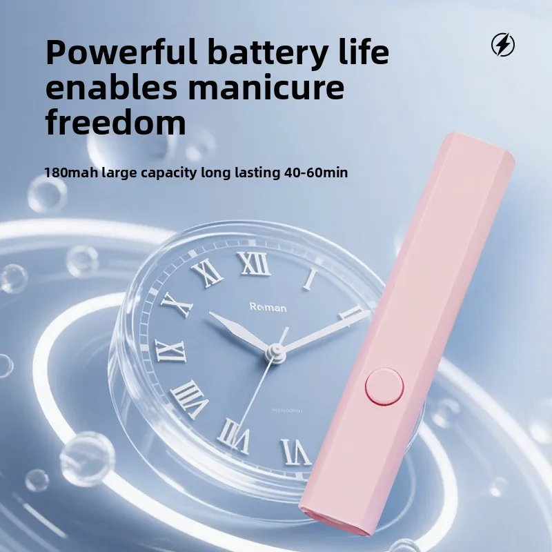 Handige draagbare nageldrogerlamp UV/LED-uitharding Alle gellak Nail Art Tool Oplaadbare sneldrogende nagellamp